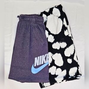 Lot of 2 boys XL/XL+ Nike sweatshorts